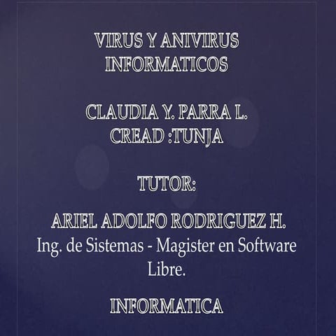 Virus y vacunas expo.claudia parra