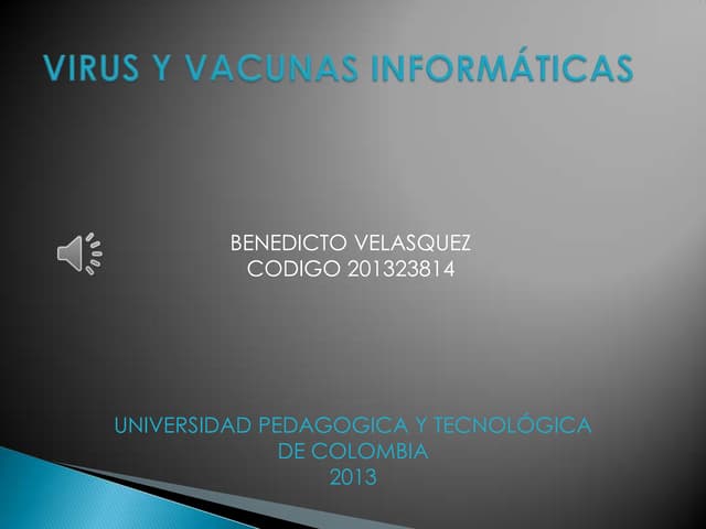 Virus y vacunas informaticas