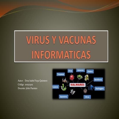 Virus y vacunas informaticas