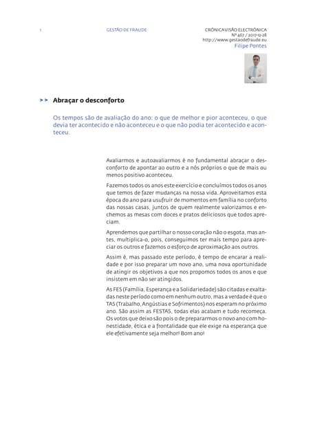 Visao e467 - Silêncio da Fraude