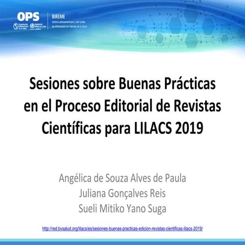 Acerca de las Sesiones de 2019