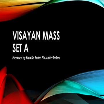 Visayan mass