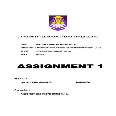 Application of least square method