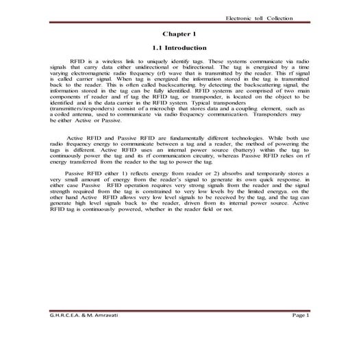 electronic toll collection system (ETC)