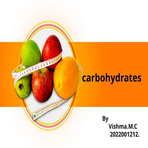 Food science and safety carbohydrates fsn
