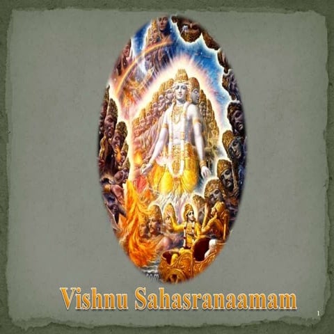 Vishnu sahastranamam   meaning in english