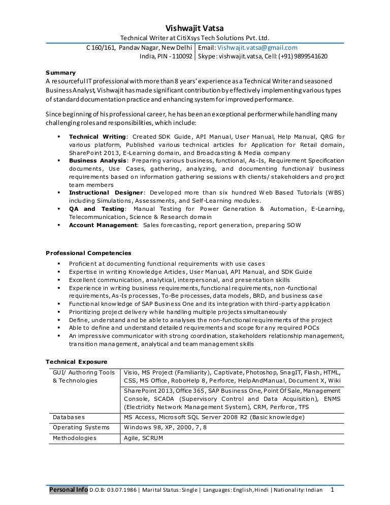 professional resume for experienced business analyst business analyst professional summary