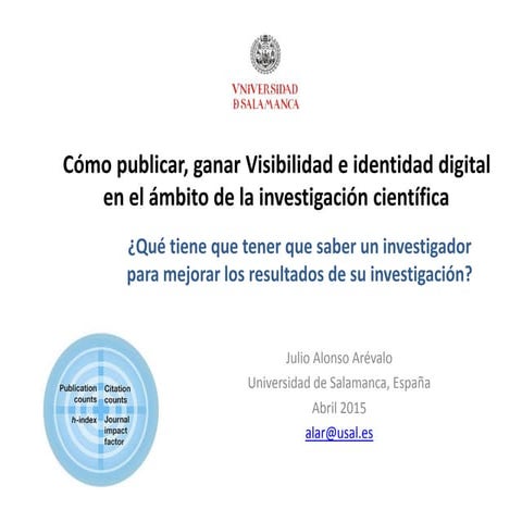 ¿Qué tiene que  saber un investigador para mejorar los resultados de su inves...