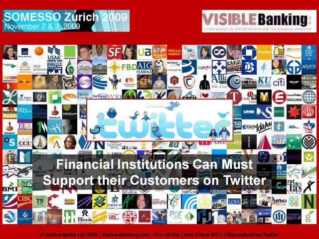 Financial Institutions Must Support Their Clients on Twitter