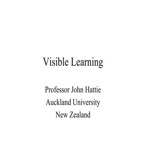 Visible learning collingwood_23.11.09