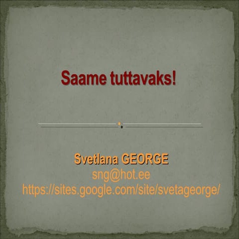 Visiitkaart sng 2011