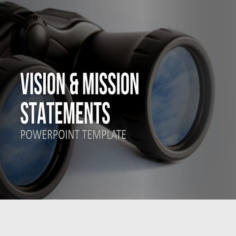 Vision Mission - Statement English