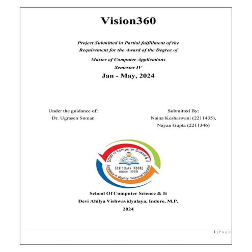 Vision360 Optical Shop Ecommerce Website Report