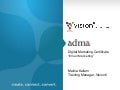Vision6 digital certificate course adma 2013