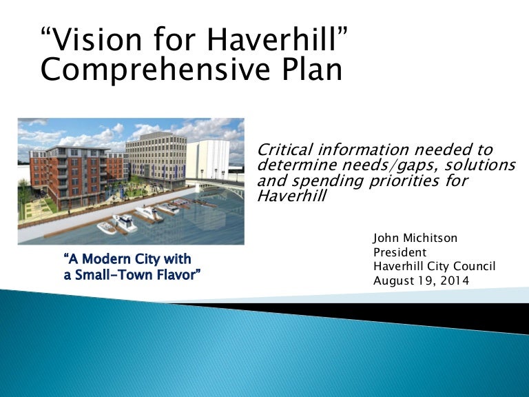 Vision for Haverhill Comprehensive Plan Concept & Framework