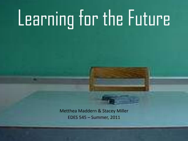 Vision for the future