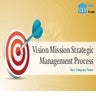 Vision Mission Strategic Management Process Powerpoint Presentation Slides