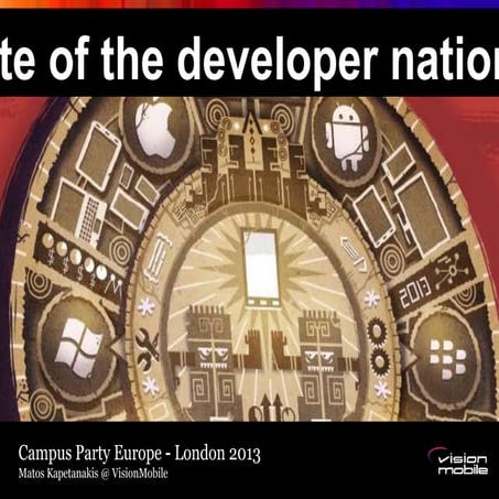 VisionMobile presentation @ Campus Party 2013, London