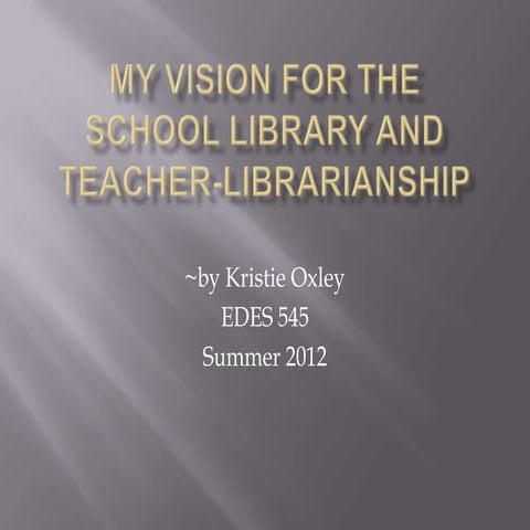 Vision of the 21st century library