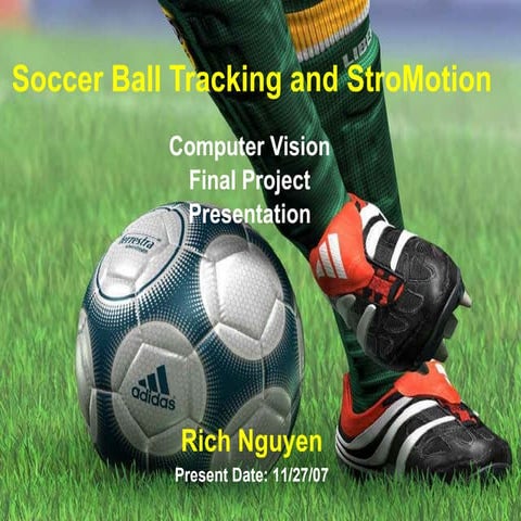 Soccer Ball Tracking