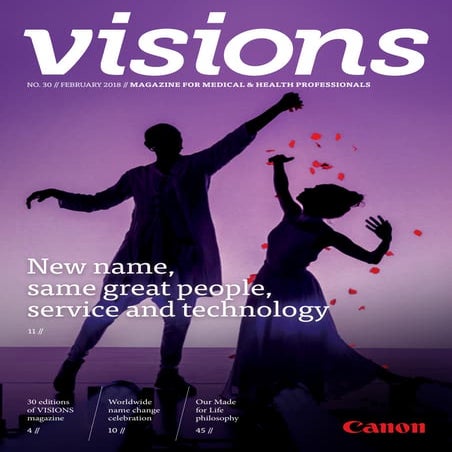 Canon Medical Systems VISIONS Magazine - issue 30 | PDF