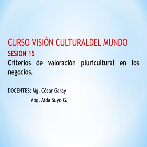 Vision sesion 15-okey