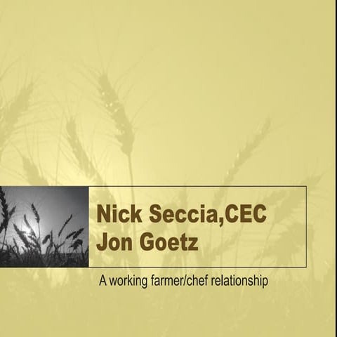 Visions From Local Farmers