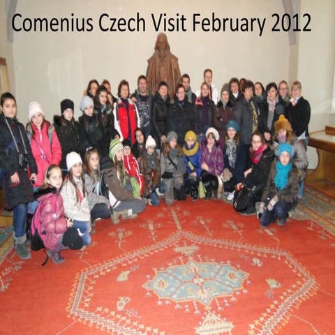 Here We Are Comenius Czech Visit