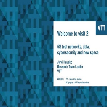 ICT Proposers' Day 2019 Side Event, Visit 2