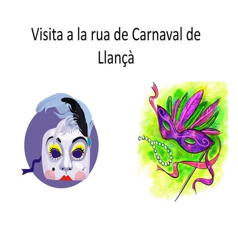 Visita a la rua de carnaval de llançà