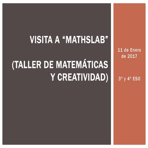 Visita a mathslab