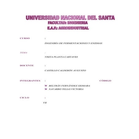 DESTILERIAS UNIDAS-VISITA A LA PLANTA