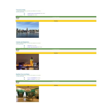 Visitas guiadas londres