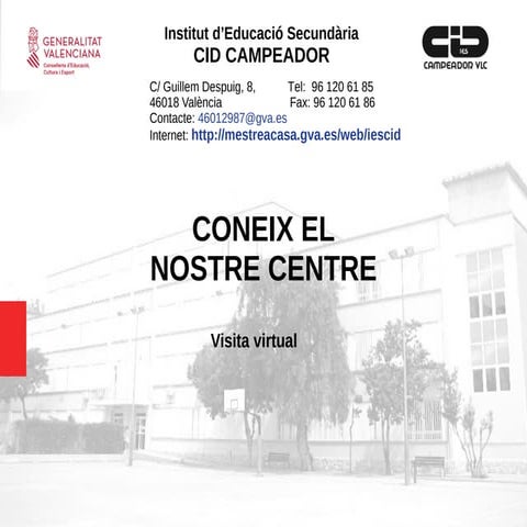 IES Cid Campeador - Visita virtual (valencià)