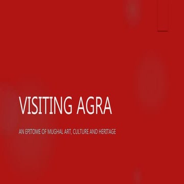Visiting agra