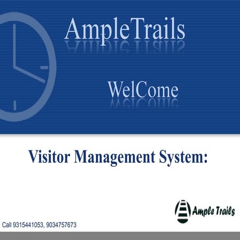Visitor management system | PPTX