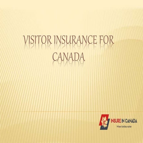 Visitor Secure Insurance Plan for International Visitors.pptx