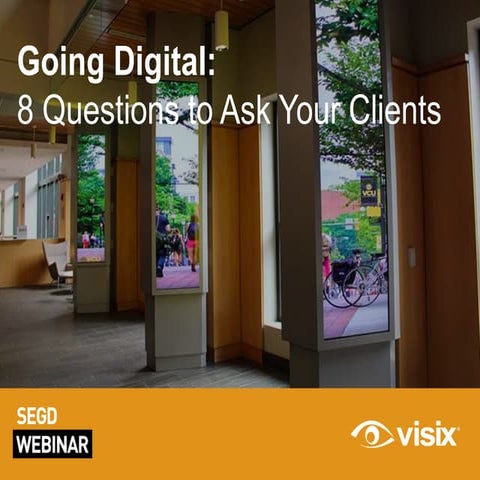 Visix going digital   8 questions to ask your clients