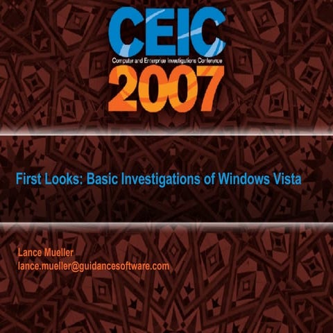 Vistaceic2007 from CEIC 2007