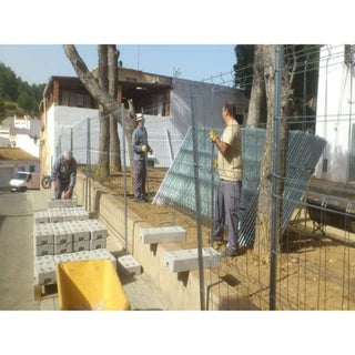 Treballs al parc de Vista Hermosa