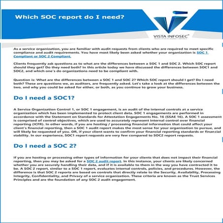 Soc 2 attestation or ISO 27001 certification - Which is better for ...