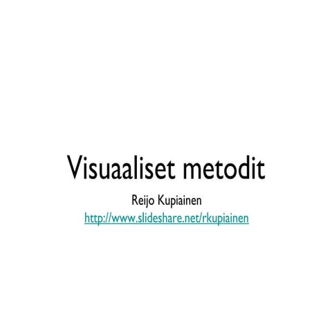Visuaaliset metodit