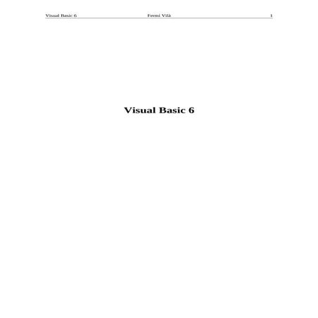 Tutorial de Visual basic