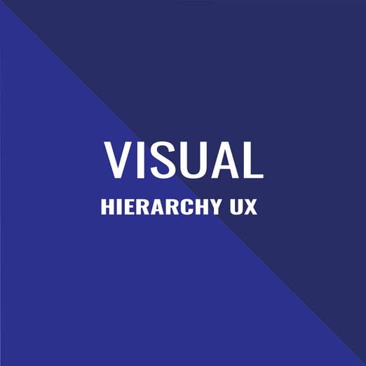 Visual hierarchy
