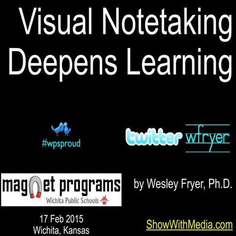 Visual Notetaking Deepens Learning (Feb 2015)