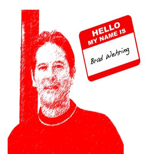 Visual resume for Brad Wehring