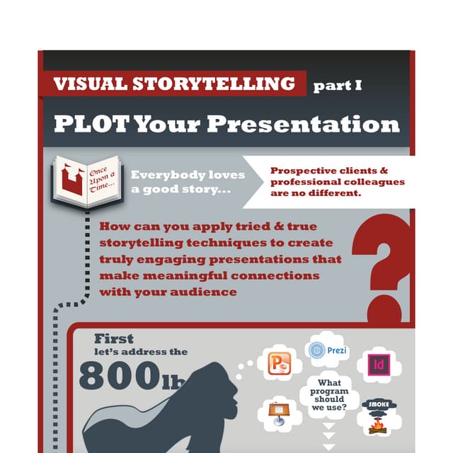 Visual Storytelling Part 1: PLOT Your Presentation