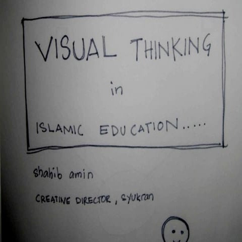 Visual Thinking for Islamic Education
