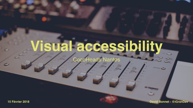 Visual accessibility in iOS11