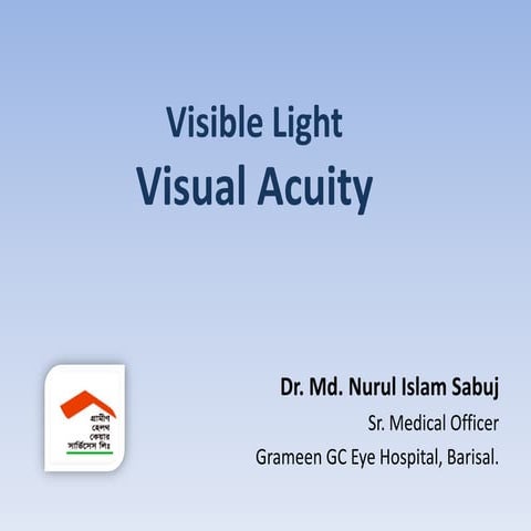 Visual acuity